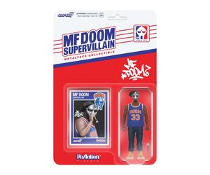 MF DOOM Metalface Super7 ReAction Figure Limited Edition