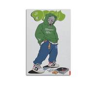 Mf Doom Poster 2 Album Cover Aesthetic Limited Posters Signed Rapper Music Posters Dorm Decor Bedroom Posters Print Canvas Wall Art Room Teen and Girls 20x30inch(50x75cm) Unframe-Style