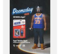 MF DOOM Supervillain Metalface Super7 ReAction Figure & Collectable Trading Card