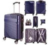 MF Handbags T-HC-C-13 New 4 Double Wheel 360-degree Hard case 20 Inches Suitcase Cabin Trolley Luggage Bag