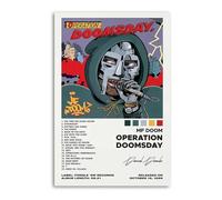 MF MM Doom Operation Doomsday (Alternate Cover) Poster Decorative Painting Canvas Wall Posters And Art Picture Print Modern Family Bedroom Decor Posters 12x18inch(30x45cm)