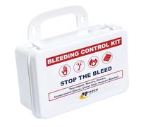 MFASCO Bleeding Control Kit, Compressed Gauze, Chest Seal, Portable Stop The Bleed Kit Plus Tourniquet, Easy-to-Open Packaging, Packed in A Plastic Kit That Can Be Mounted or Carried