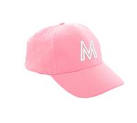 MFAZ Morefaz Ltd Baseball Cap Pink Boy Girl Children A-Z Letter Summer Sun Hat Protection Child Kids Hat Sport (M)