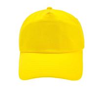 MFAZ Morefaz Ltd Children Kids Baseball Cap HAT Boys Girls Youth Hats Boy Girl Unisex Adjustable Strap (Yellow)
