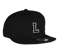 MFAZ Morefaz Ltd Kids Adult Size Hats Snapback Flat Peak Hat Boy Girl Casual Baseball Cap A-Z Alphabet (L, Adult)