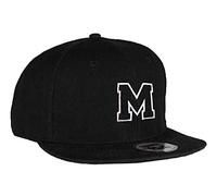 MFAZ Morefaz Ltd Kids Adult Size Hats Snapback Flat Peak Hat Boy Girl Casual Baseball Cap A-Z Alphabet (M, Kids 4-14 Years)