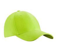 MFAZ Morefaz Ltd Men Baseball Cap Hat Adjustable Strap Brass Buckle Snap Back Sport Women Hats LA (Neon Green)