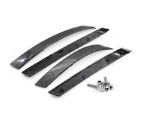 MFBGPVCVMM for BMW 5 Series M5 E60 E61 2004 2005 2006 Car Interior Front Rear Door Left Right Grip Handle Trim Cover 51416959333 Side Door Handle(Carbon-4pcs)