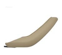 MFBGPVCVMM for BMW X3 F25 X4 F26 Front Rear Left Right Car Interior Door Handles Panel Bar Pull Trim Cover Black Beige Side Door Handle(Beige Frame)