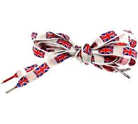 MFD Union Jack British Flag Flat Shoe Laces Sports Trainers