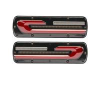 MFE5IV LED Brake Tail Light 2X Flowing Steering Tricycle Explosion Flash Light Anti Rear End Collision 12v Brake Strong Lamp Led Warning Ultra Bright