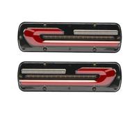 MFE5IV LED Brake Tail Light 2X Flowing Steering Tricycle Explosion Flash Light Anti Rear End Collision 12v Brake Strong Lamp Led Warning Ultra Bright