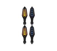 MFE5IV Turning Indicators Motorcycle LED Turn Signal Light Sequential | Motorcycle LED Turn Signal Light Sequential Flowing Flash Indicator Lights Running Light Tail Lamps Motorcycle Turn Signals