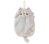 MFESFCS Hand Towel Cute Cartoon Tanuki Hanging Towel