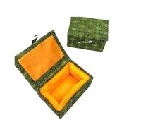 MFESFCS Jewellery Box Travel Name Stamp Storage Box Wood Stone Jade Seals Study Room Table Organizer Earrings Necklace Jewelry Gift Paper Boxes Chop Holder(2.5x2.5x5cm-1)