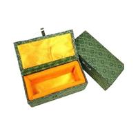 MFESFCS Jewellery Box Travel Name Stamp Storage Box Wood Stone Jade Seals Study Room Table Organizer Earrings Necklace Jewelry Gift Paper Boxes Chop Holder(4x4x12cm-1)