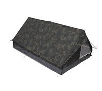 MFH 2 Person Tent Minipack with Mosquito Net Woodland Camo