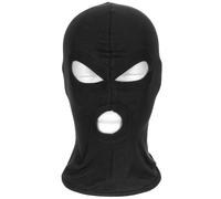 MFH 3 Hole Balaclava Lightweight Cotton Black