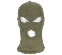 MFH 3 Hole Balaclava Lightweight Cotton OD Green