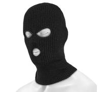 MFH 3 Hole Balaclava Acrylic Black