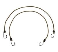 MFH 6 mm x 75 cm bungee cord 2 pcs. - Coyote