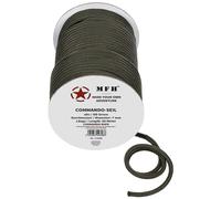 MFH Commando Paracord Rope 7mm Dia 60m OD Green Military Cadet