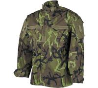 MFH ACU Mens Field Jacket Military Uniform Shirt Ripstop Czech Woodland Camo