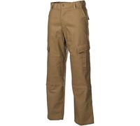 MFH ACU Trousers Ripstop Mens Combat Cargo Military Army Airsoft Pant Coyote Tan