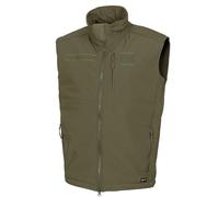 MFH Allround Soft Shell Vest Mens Windproof Hiking Outdoor Waterproof OD Green