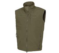MFH Allround Soft Shell Vest Mens Windproof Hiking Outdoor Waterproof OD Green