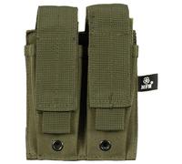 MFH Ammo Pouch Double Small MOLLE Magazine Pouch - Olive