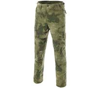 MFH Men's BDU Combat Trousers Ripstop HDT Camo FG Size XL