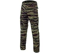 MFH BDU Combat Trousers Ripstop Tiger Stripe Size L