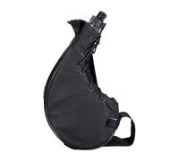 MFH Bota canteen 0.75 L plastic with polyester sleeve black