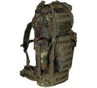 MFH Brand army BW combat tactical Molle 65L backpack aluminum rod field bag NEW