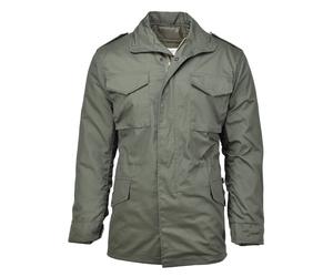 MFH Brand U.S. Army style field jacket M65 smock olive OD quilted lining parka