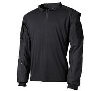 MFH Brand U.S. Military style combat shirts tactical black long sleeves BDU NEW