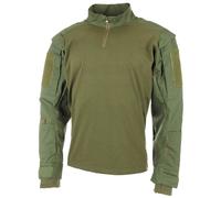 MFH US Tactical Shirt Mens Combat Military Airsoft UBACS Hunting Top OD Green