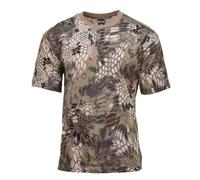 MFH Hunting Camouflage Cotton Top Mens Fishing Hiking Army T-Shirt Snake FG Camo