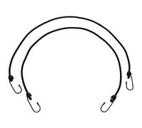 MFH bungee cord 6 mm x 75 cm 2 pcs. - Black