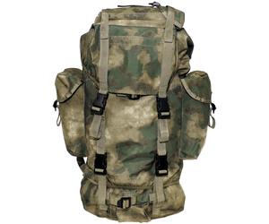 MFH BW ARMY RUCKSACK TACTICAL MOLLE HUNTING PACK LARGE 65L BACKPACK HDT CAMO FG