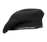 MFH BW Beret Mens Army Military French Hat Cadet Black