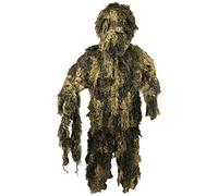 MFH Camouflage Ghillie Suit Woodland XL/XXL (Digital Woodland Bag)