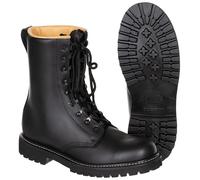 MFH Combat Boots Mens Footwear Shoes Police Security Leather Black