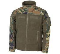MFH Combat Fleece Jacket - Flecktarn