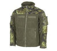 MFH Combat Fleece Jacket - M95 CZ Camo