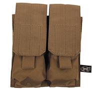 MFH Double M4/M16 Magazine Pouch MOLLE Coyote