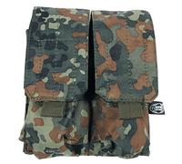 MFH Double M4/M16 Magazine Pouch MOLLE Flecktarn