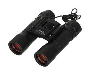 MFH Foldable Binocular 10 x 25 Hunting Outdoor Tactical Expedition Black