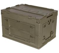 MFH Folding Plastic Box 60 L Olive (60 L)